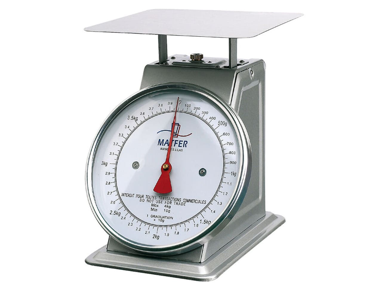 Balance mécanique - 10 kg / 50 g - Matfer