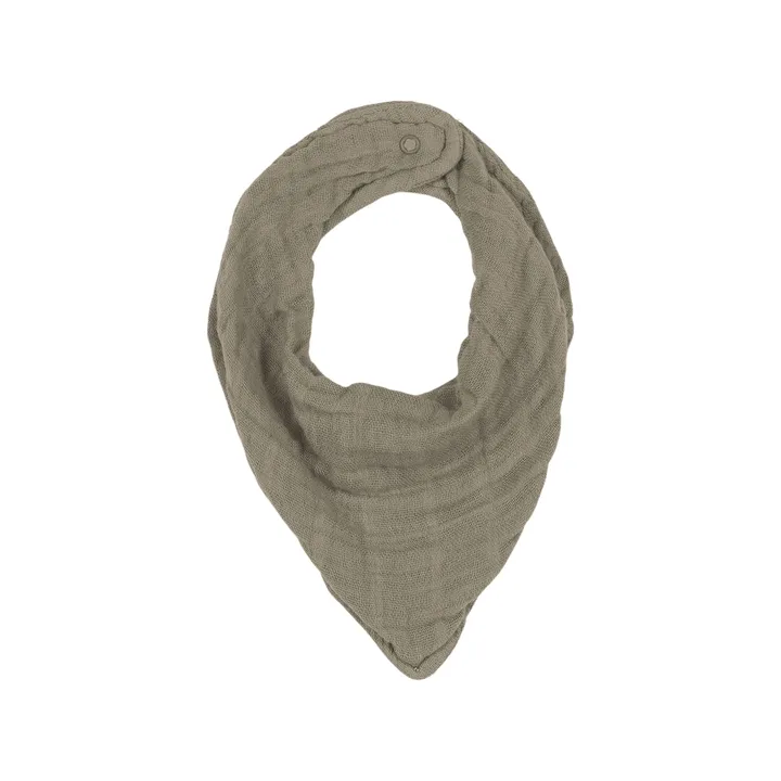 Studio Bohème Bavoir Abel Mousseline | Taupe