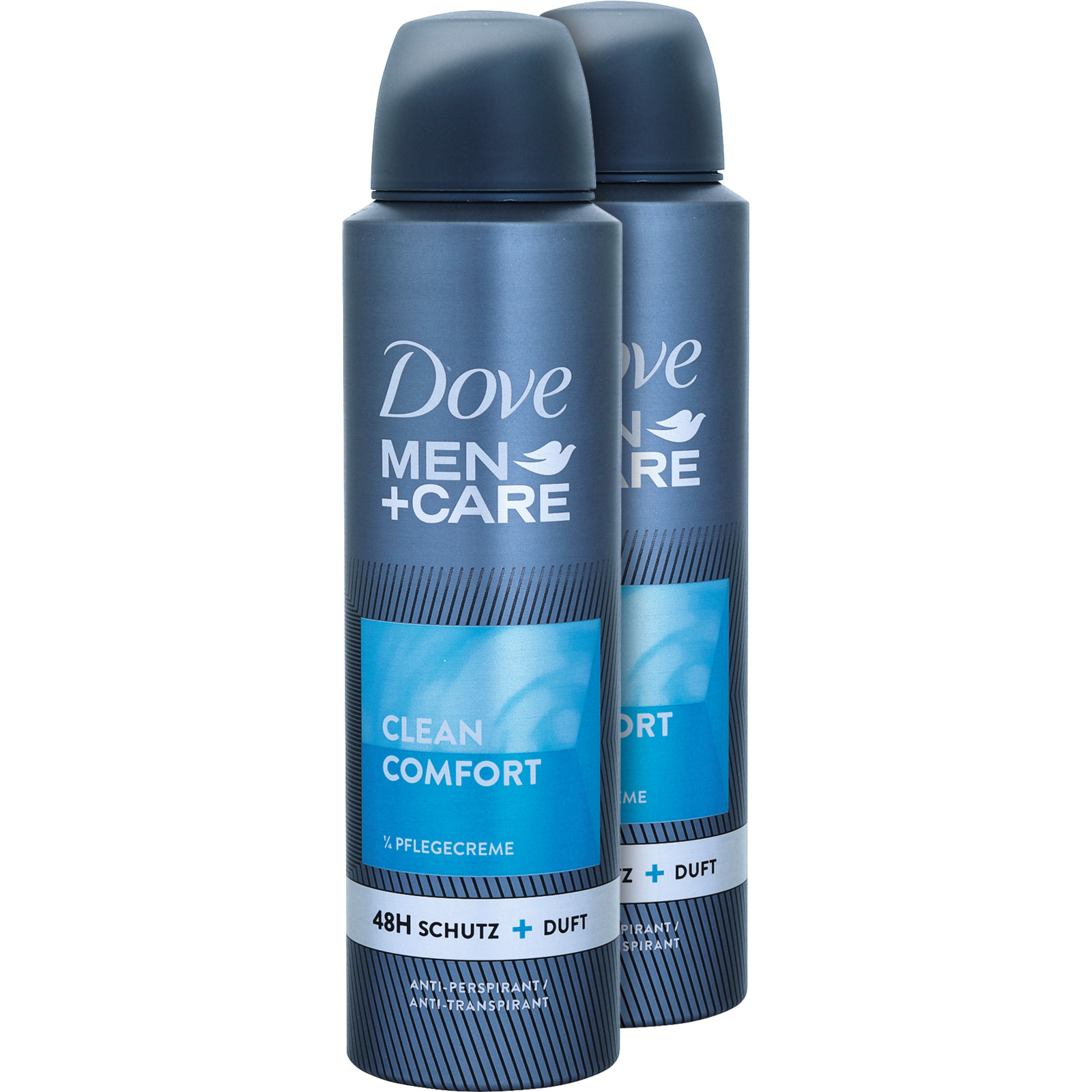 Dove Men + Care Aero Clean Comfort Anti-Perspirant Deo 2 x 150 ml