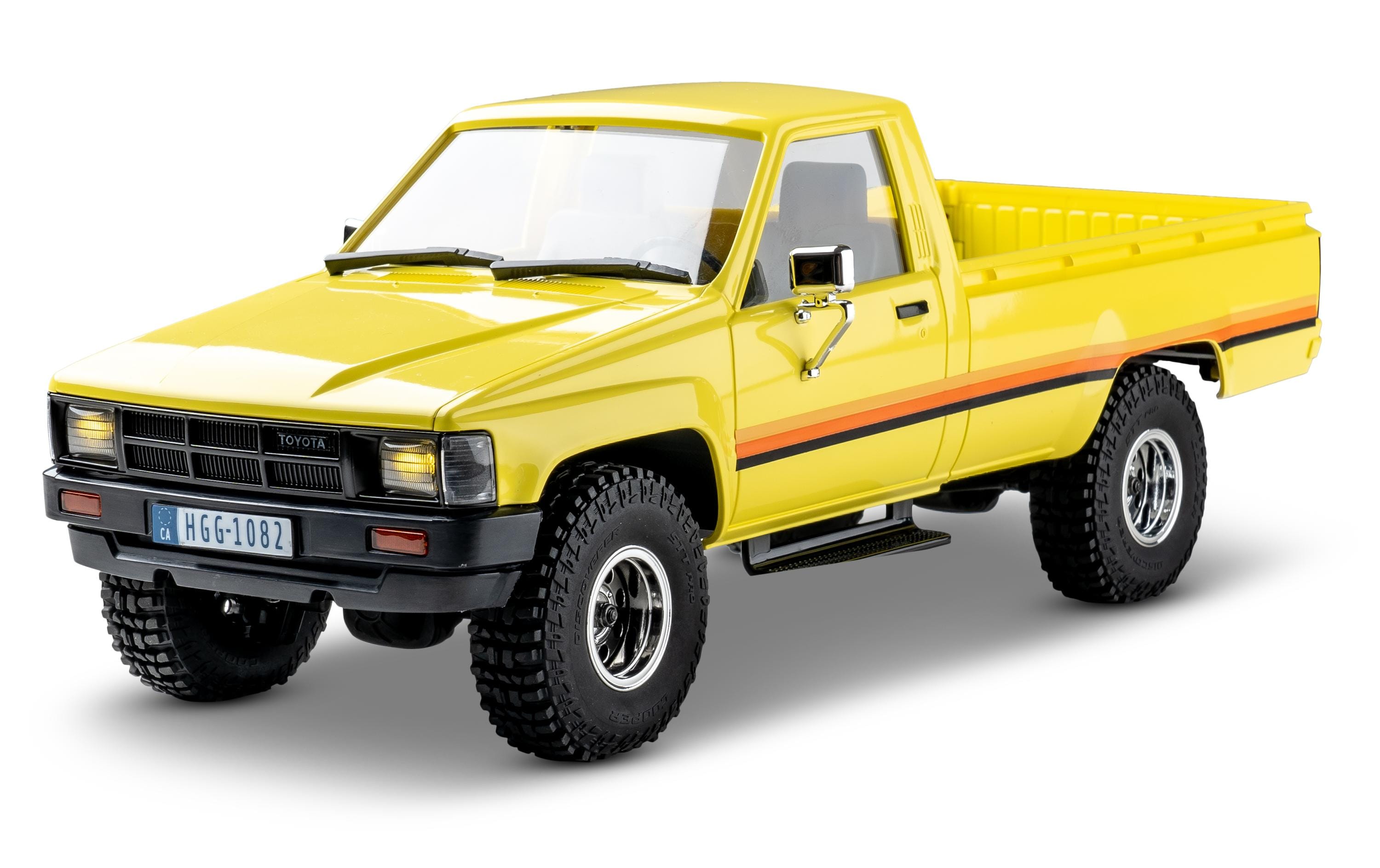 Scale Crawler Toyota Hilux 1983, 4WD RTR, 1:18<br>Detailgetreuer RC Pickup im Massstab 1:18