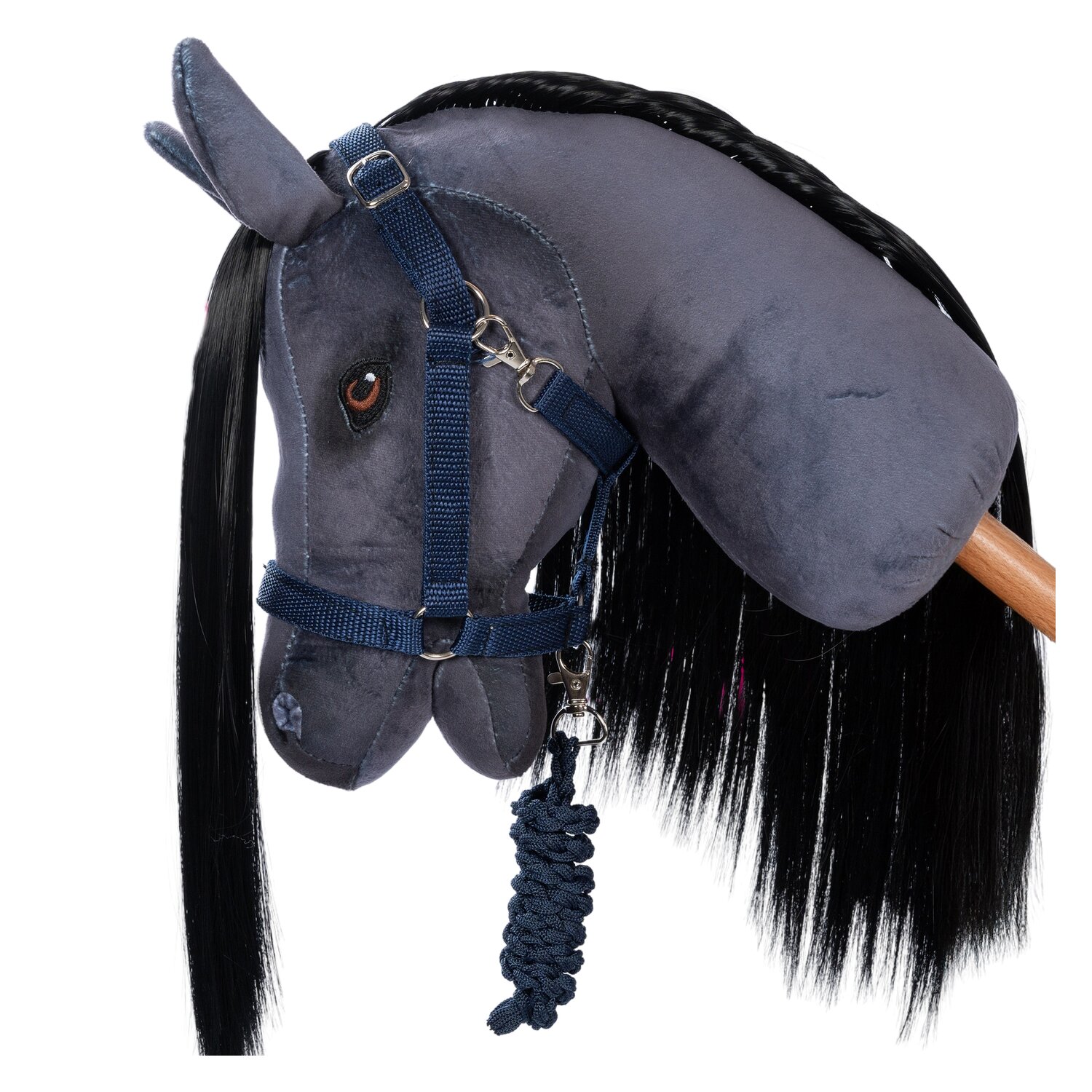 ASTRUP Hobby Horse Halfter mit Strick  - blue