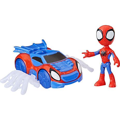 Hasbro Spiderman figur og køretøj