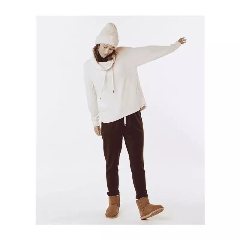 Sweat femme RIPCURL Cosy Roll Neck Ii Ecru Marle