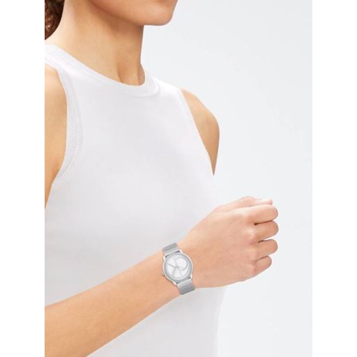 Calvin Klein Icronic Mesh SS 25200032 Dameur, Stål, 35 mm