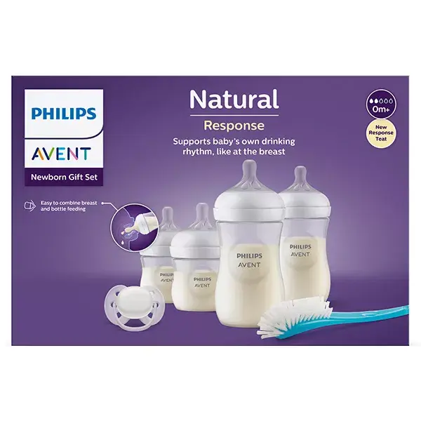 Avent Coffret Natural Response 4 Biberons Neutre
