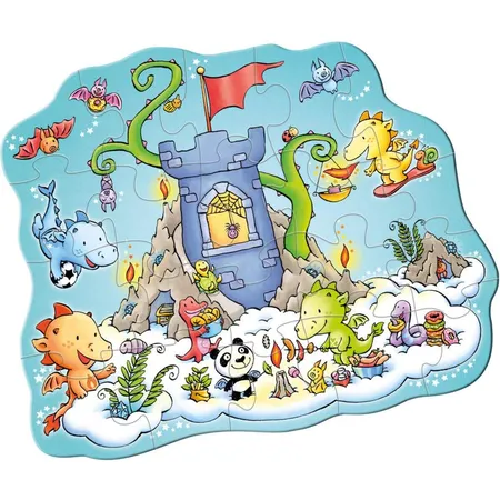 HABA 305466 Puzzle Drache Funkelfeuer