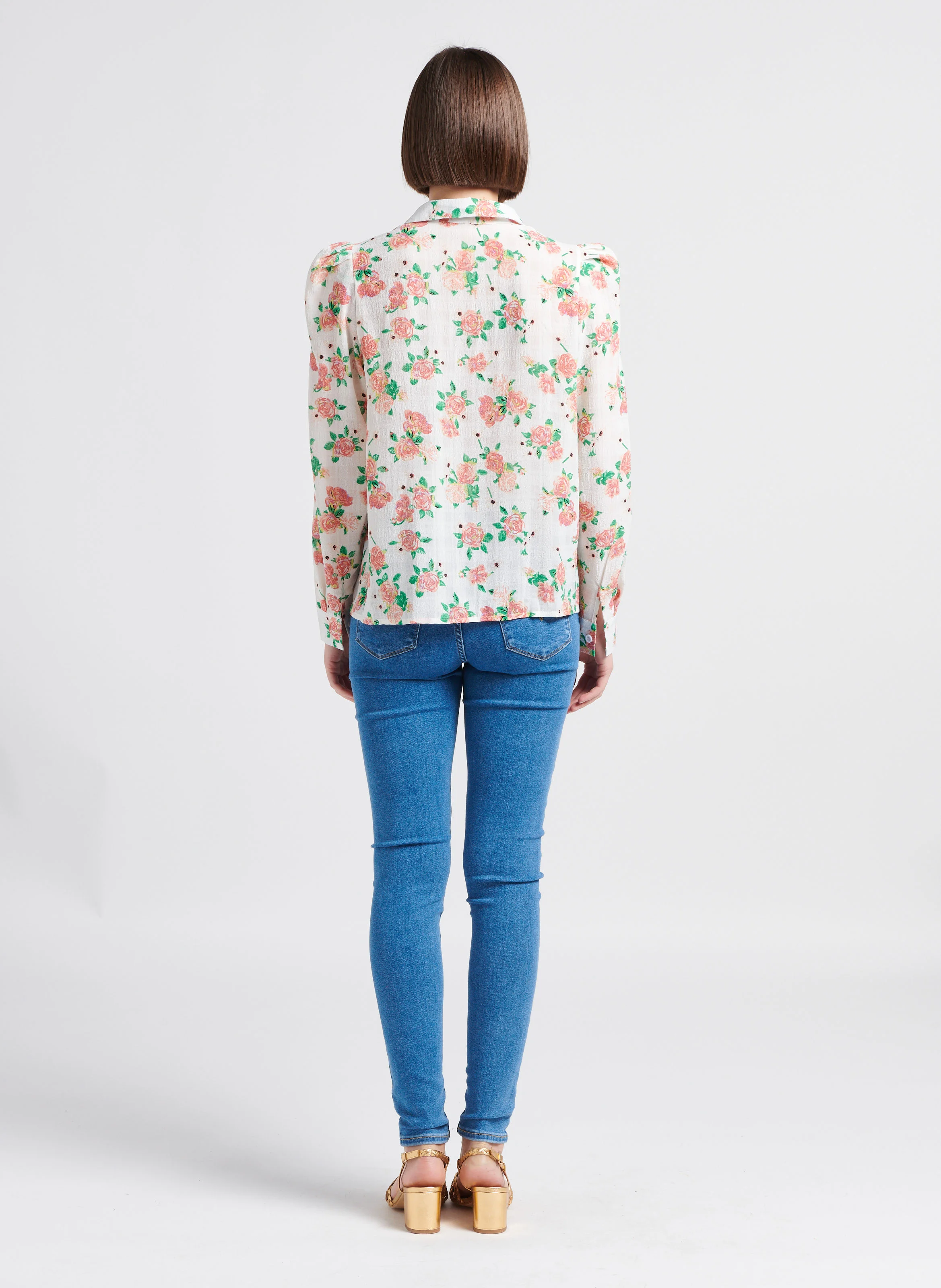 720 HIRISE SUPER SKINNY - Jean skinny taille haute en coton mélangé | Jean brut