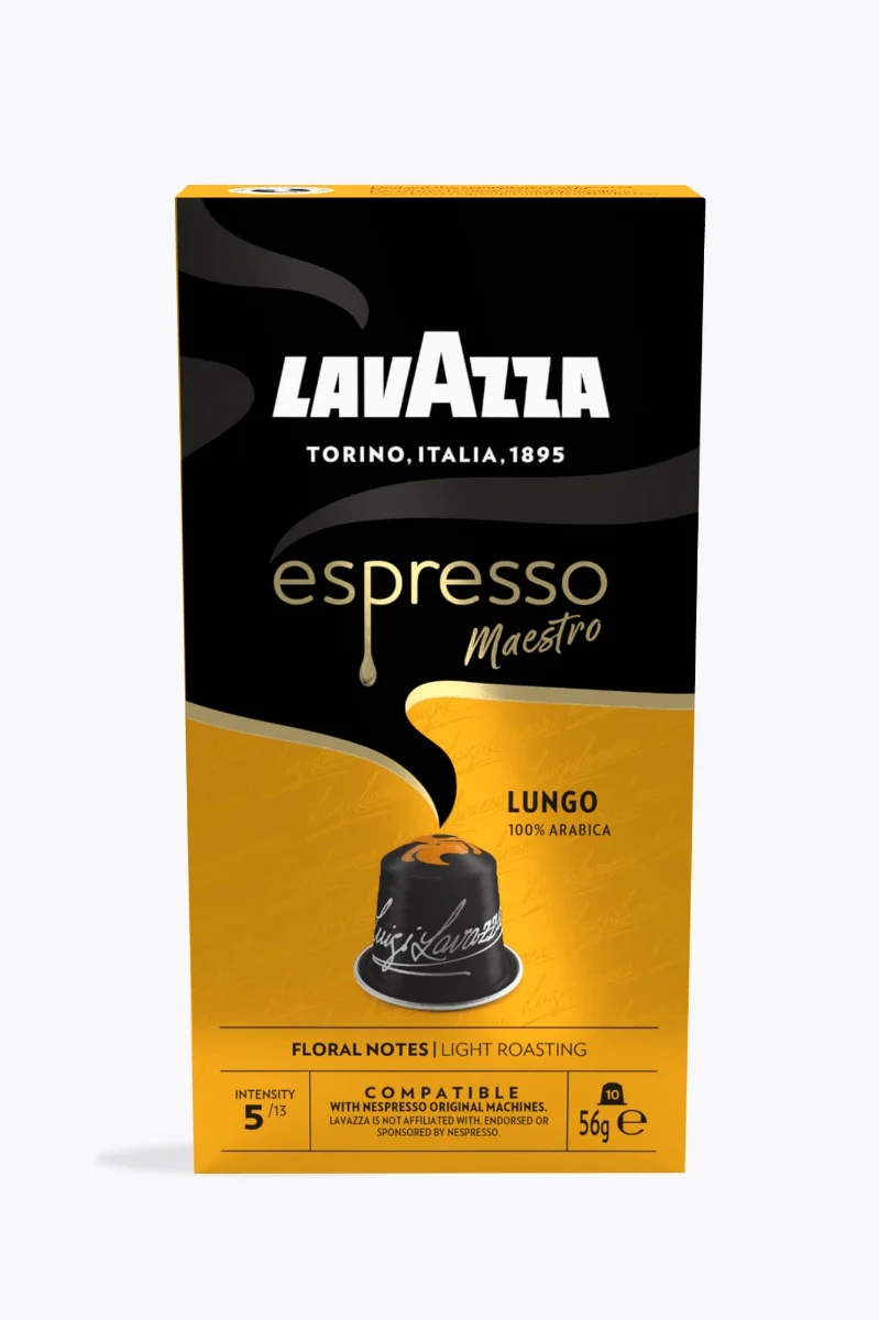 Lavazza Espresso Maestro Lungo 10 Kapseln Nespresso® kompatibel