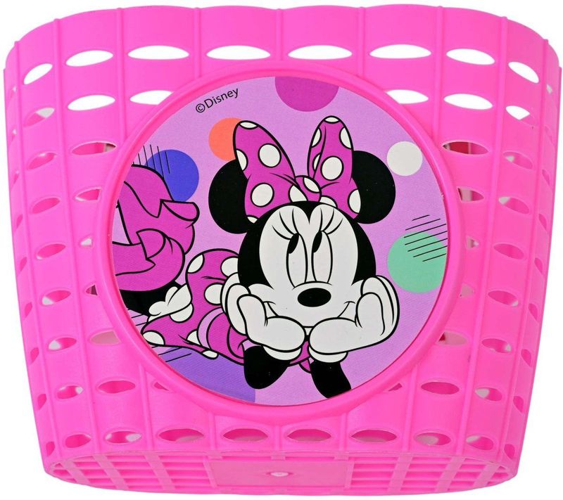 Disney Minnie Plastic Mandje - Meisjes - Roze