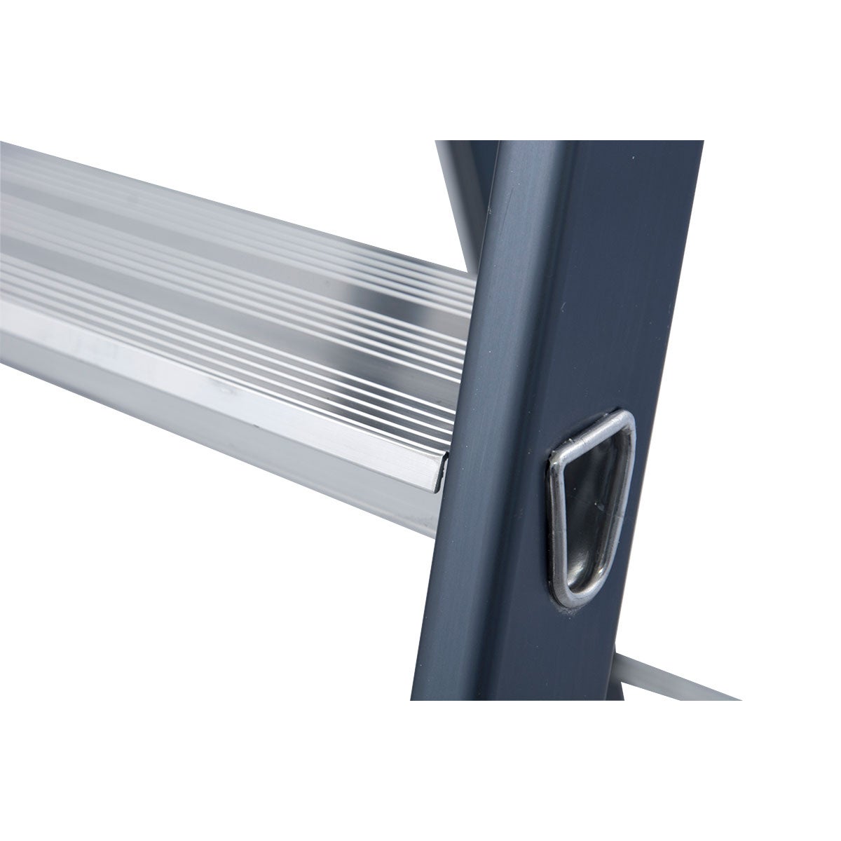 Krause SePro S trapladder, geanodiseerd, 4 treden