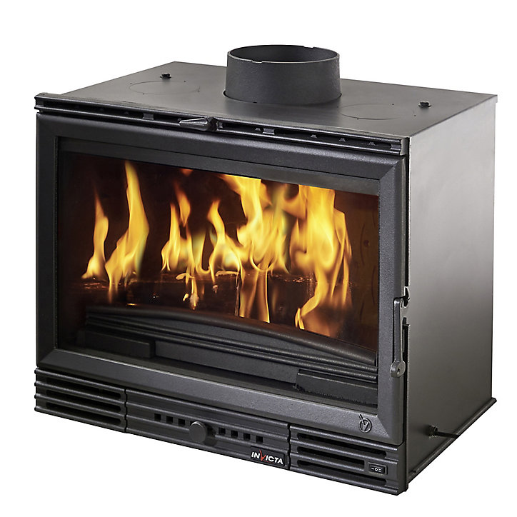Insert à bois de cheminée Invicta 700 GV Turbo 10 kW