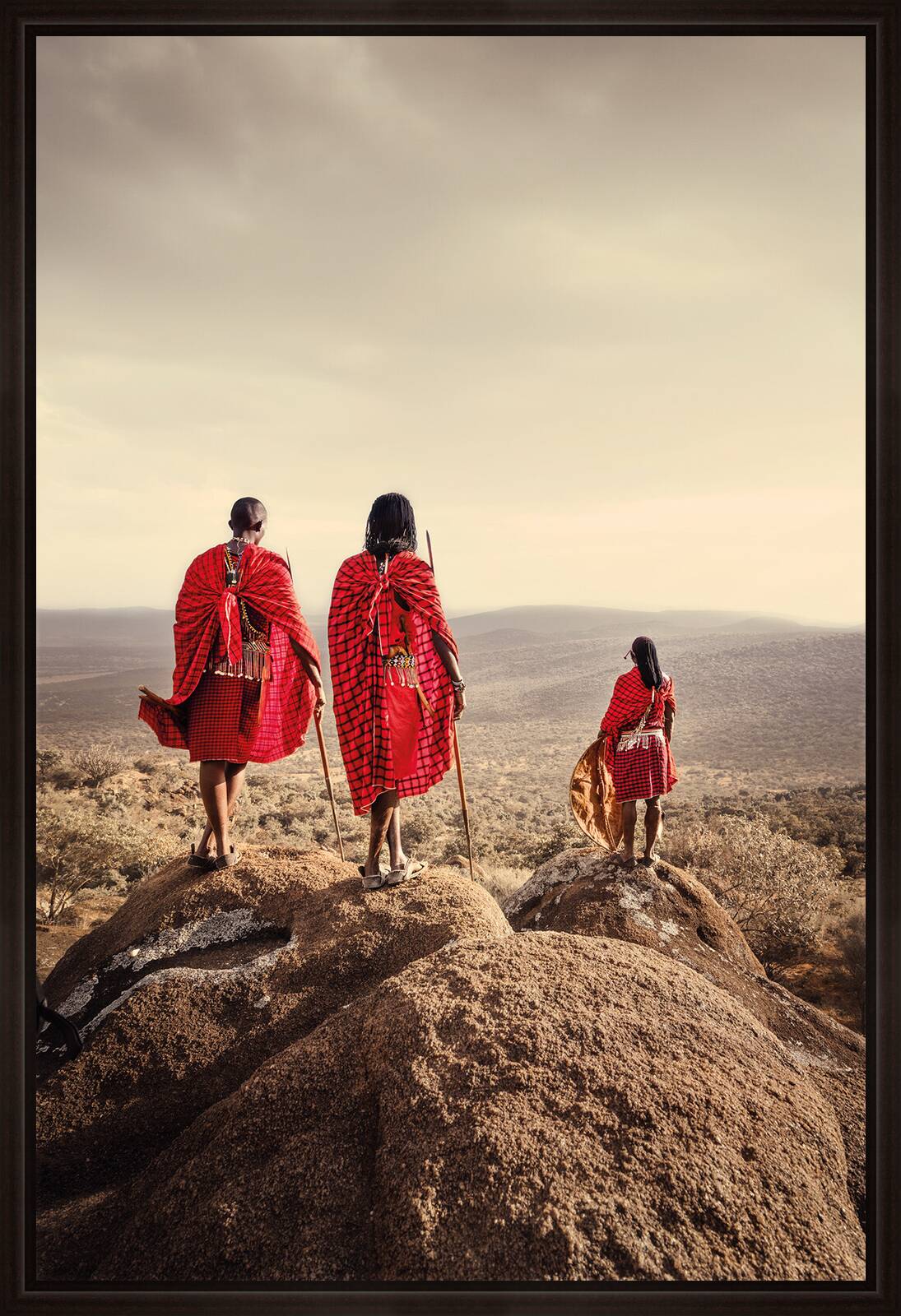 Maasai II by Daniel Kordan - Limited Edition. Edition of: 150. Signed.