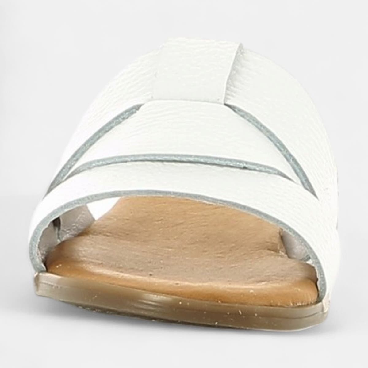 Mules Femme en cuir blanc