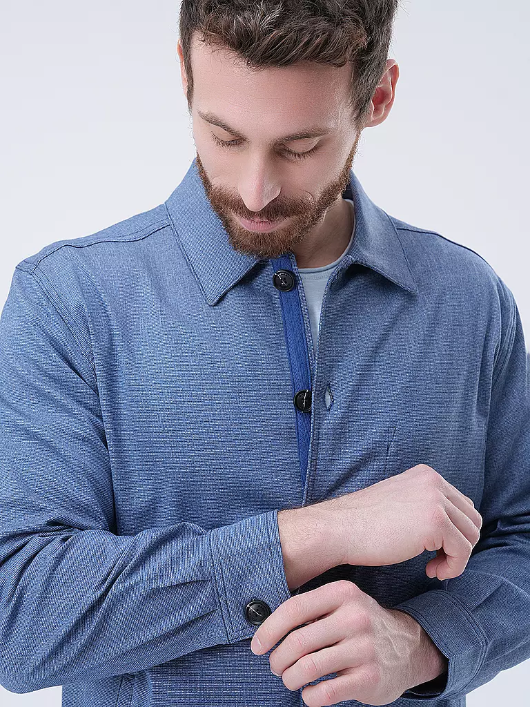GABBA Overshirt REBEL DOMO blau