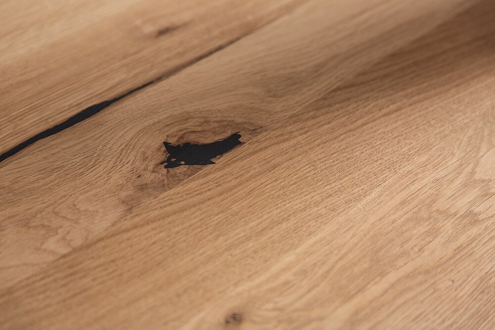 riess-ambiente Esstisch GRAND OAK - 240cm natur Wildeiche Massivholz