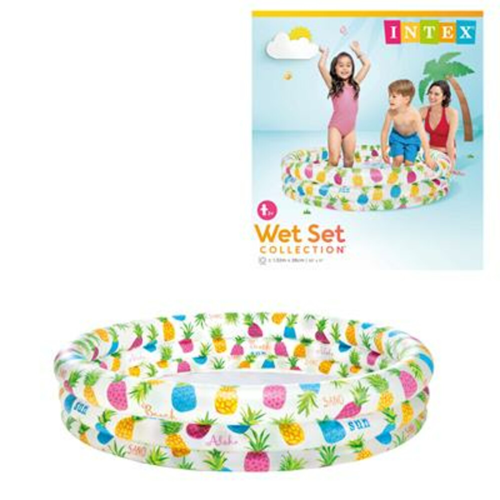 Intex Ananas Zwembad 132x28 cm