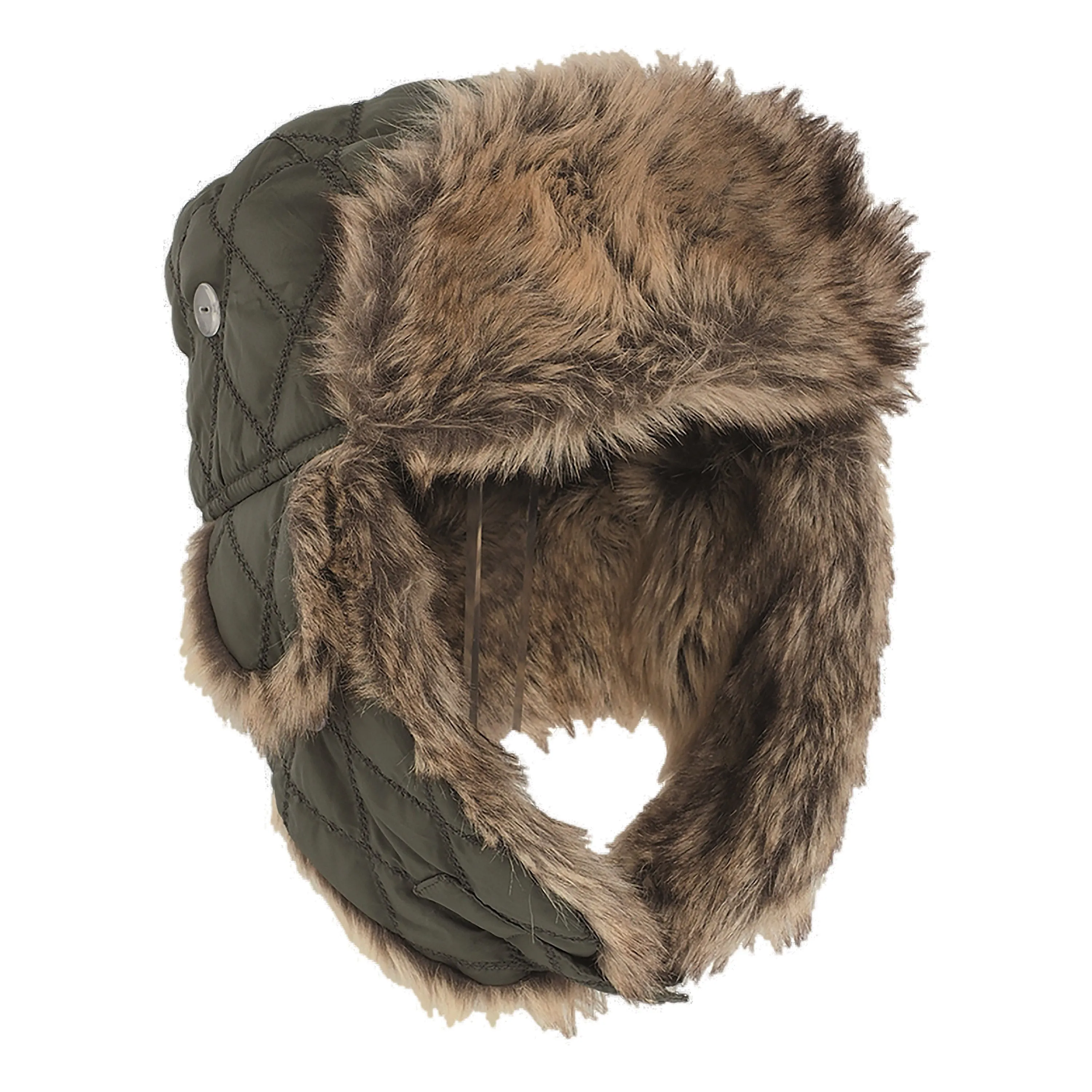 Mil-Tec -  Wintermütze mit Kunstpelz
