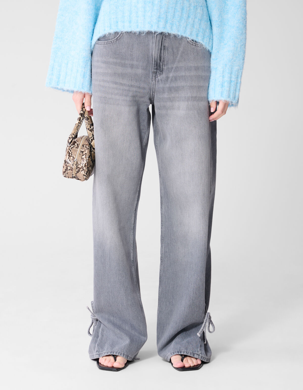Strik Straight Fit Jeans Grijs