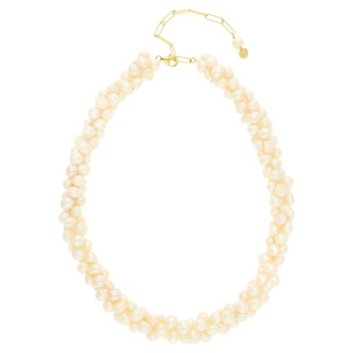 Nuni Copenhagen Leonora Halskæde, Pearl, 40 10 cm