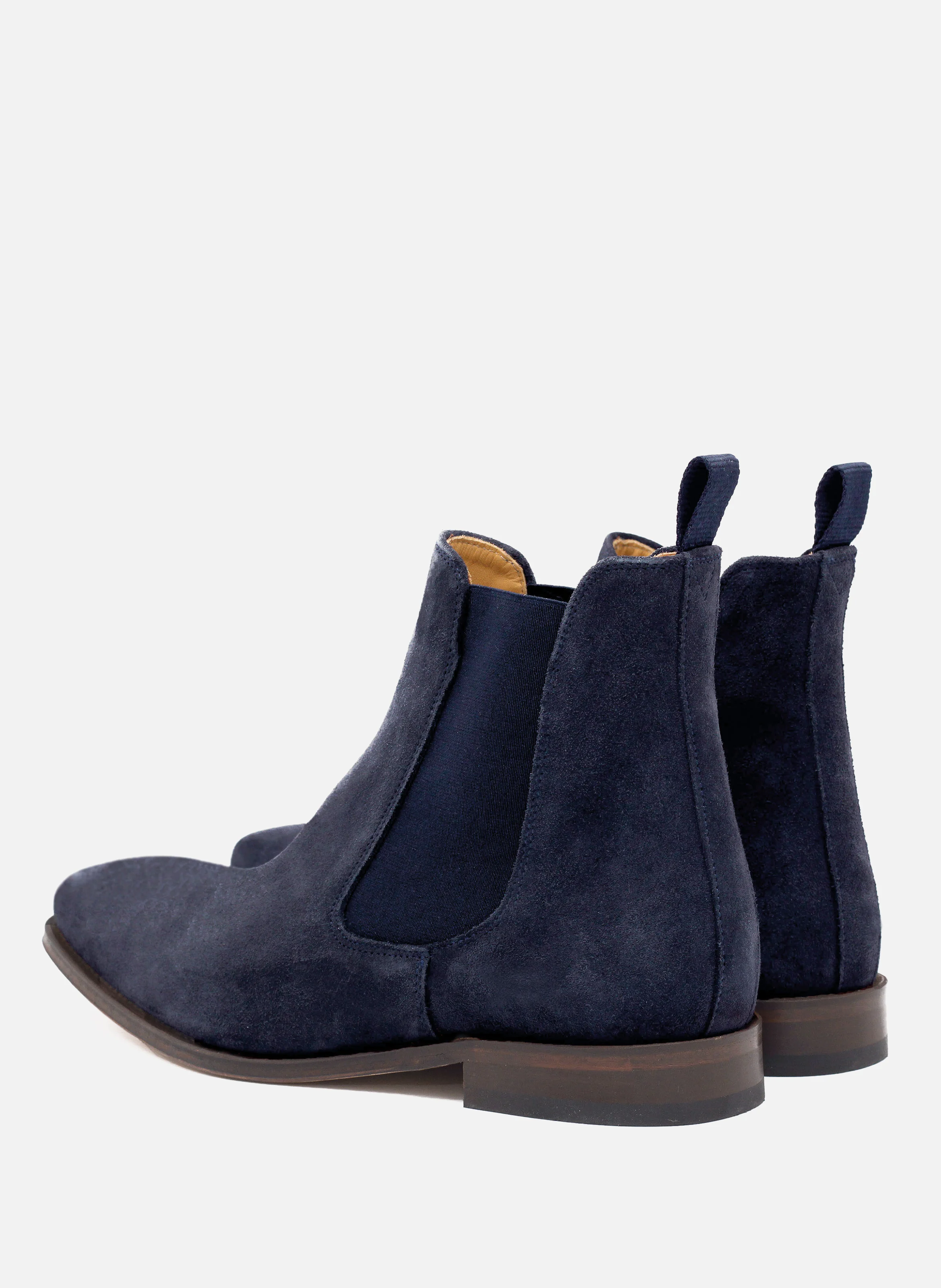 Chelsea boots cuir daim | Bleu