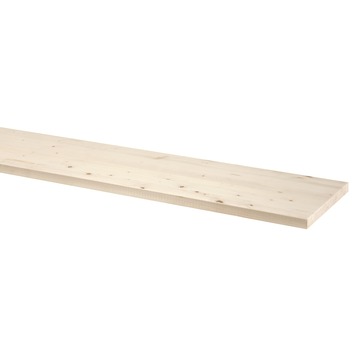 Timmerpaneel massief vuren 250x30 cm dikte 28 mm