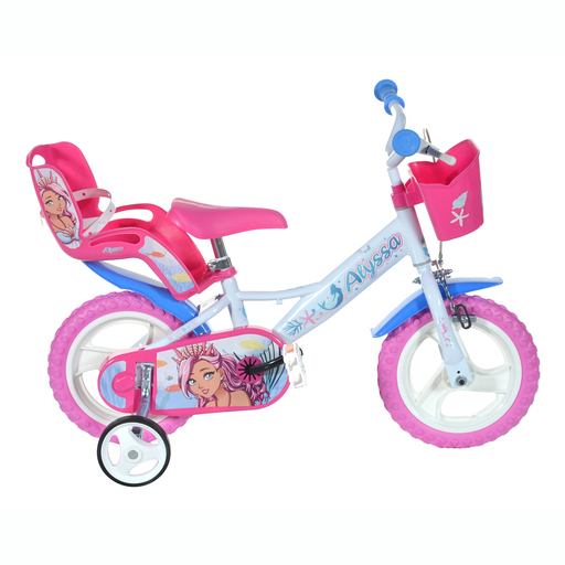 Bicicleta 12 Pulgadas Sirena 3-5 Anos