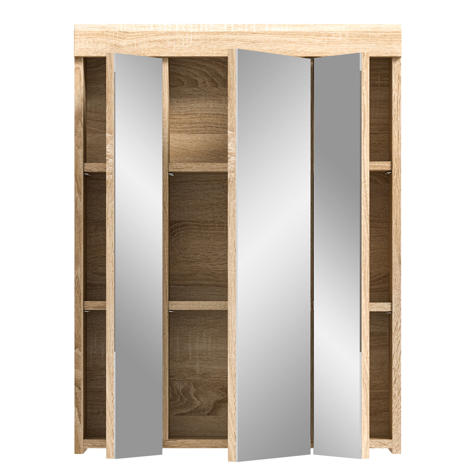 Spiegelschrank LAMBADA - Sonoma Eiche - 60 cm