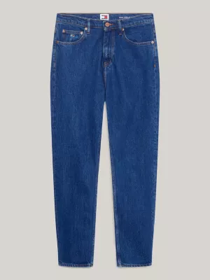 Calça jeans Izzie de cintura alta e corte slim até o tornozelo