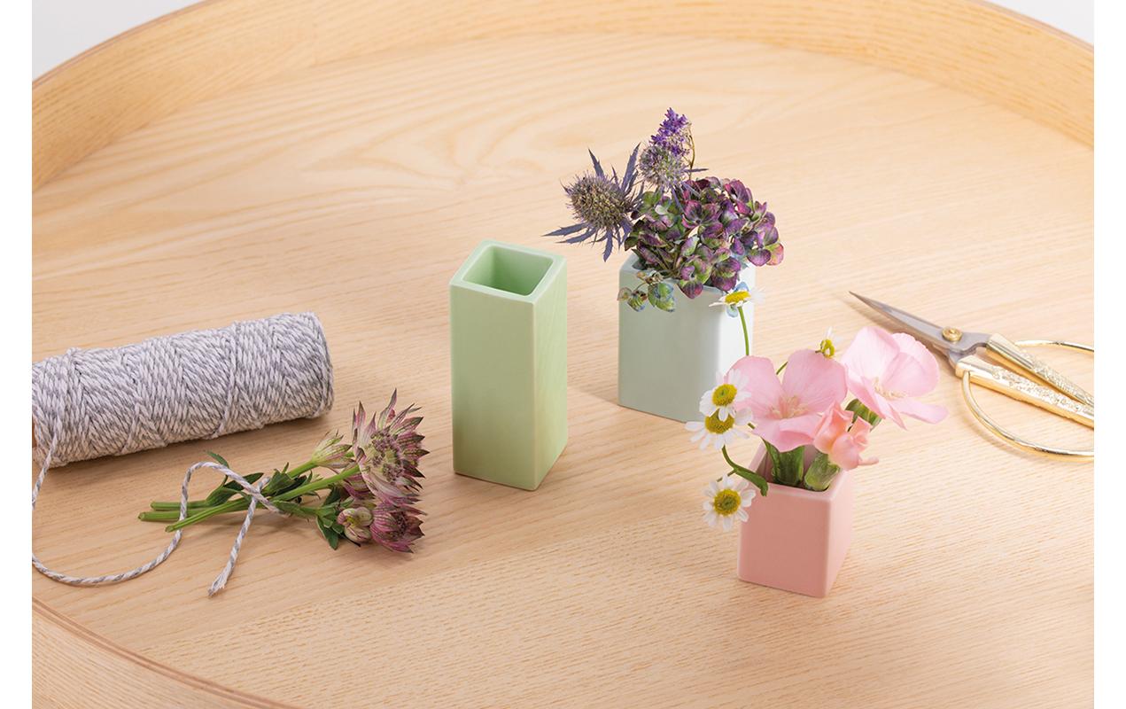 Vasen-Set Mini, in Pastelltönen, 5 StückMini Vasen in 5 Farben