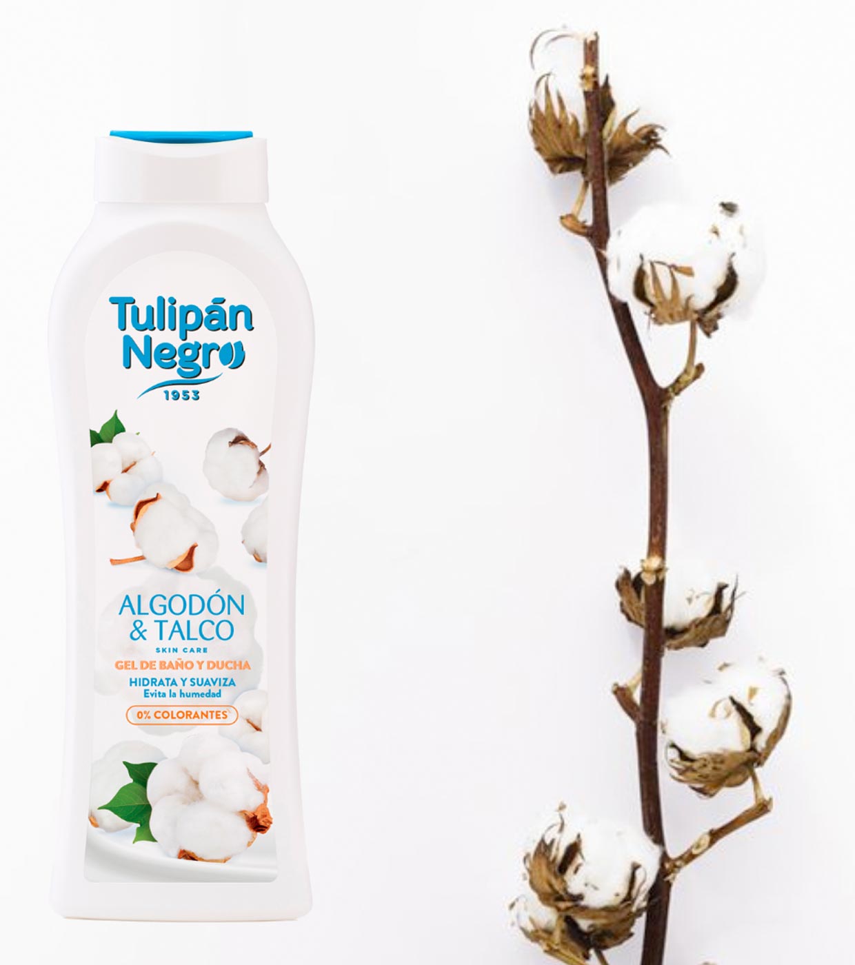 Tulipán Negro - *Skin Care* - Sabonete líquido 650ml - Algodón & Talco