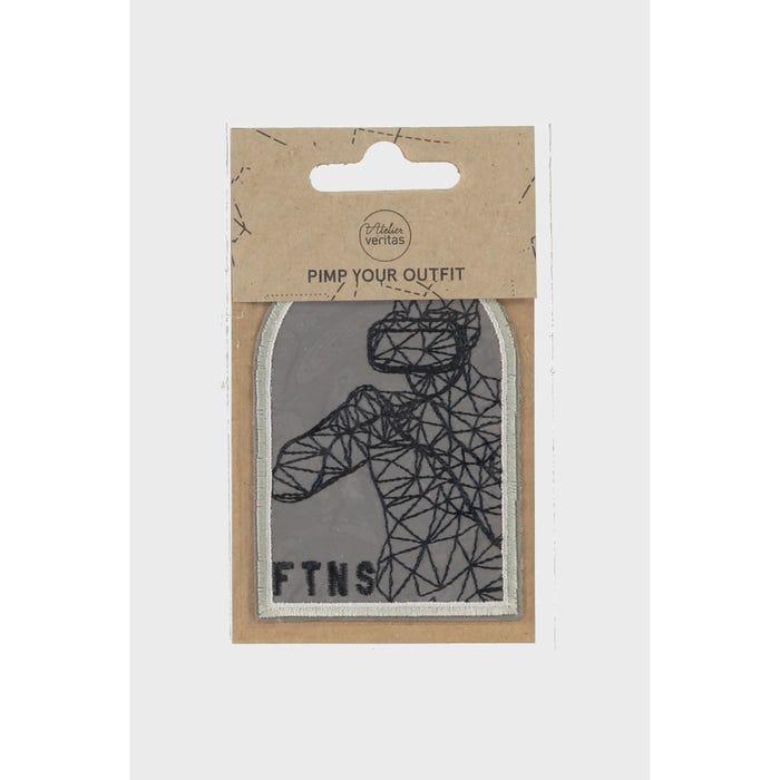 Atelier Veritas-Reflecterende patch met game 8,7x6cm