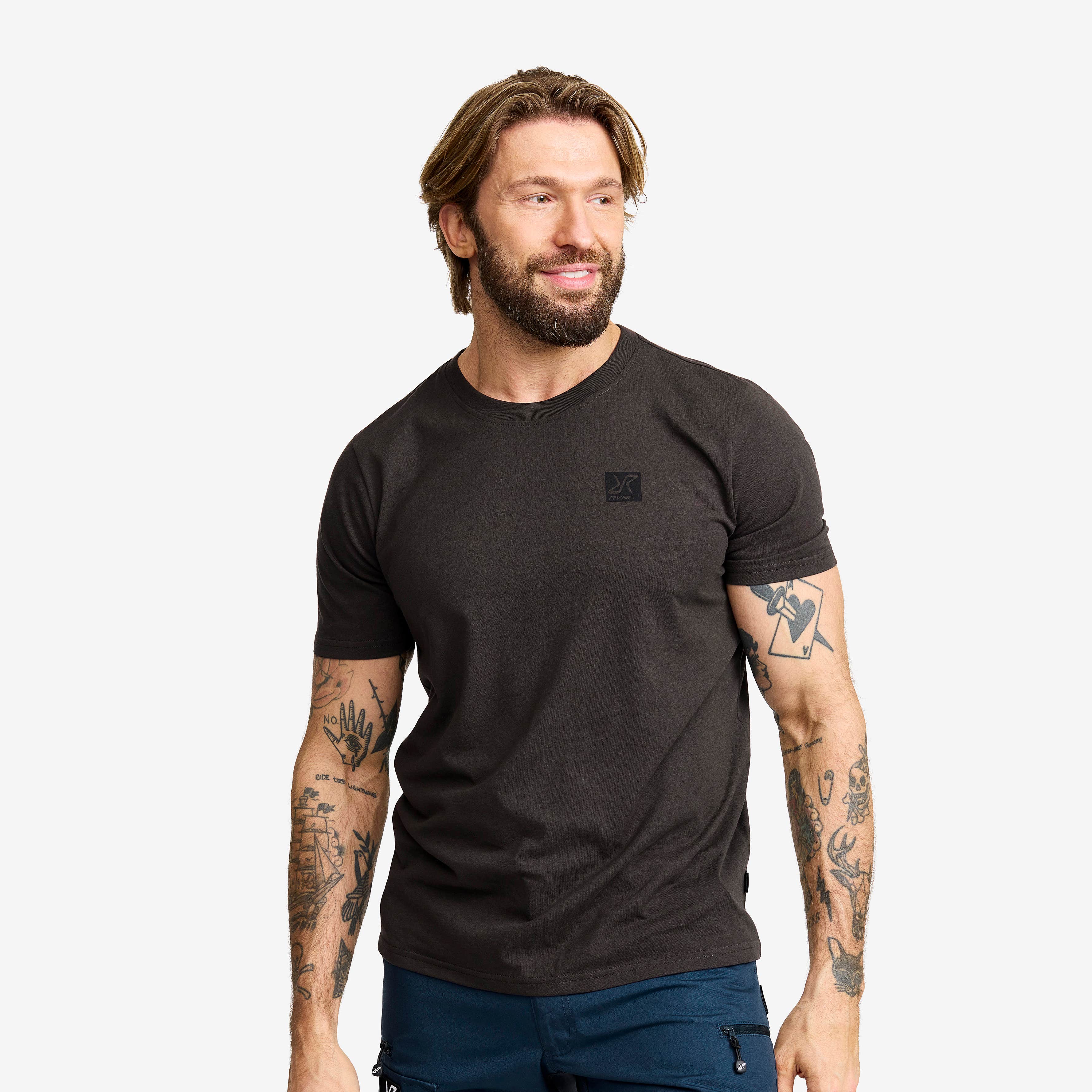 Easy T-shirt Herre Anthracite
