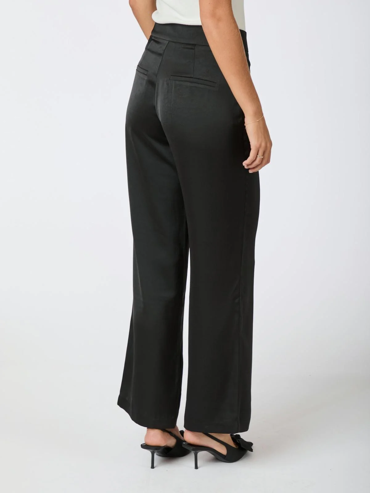 Neo Noir Debra Heavy Sateen Pants