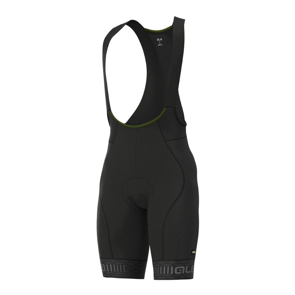 Ale GREEN ROAD - Cuissard À bretelles Homme black/charcoal grey