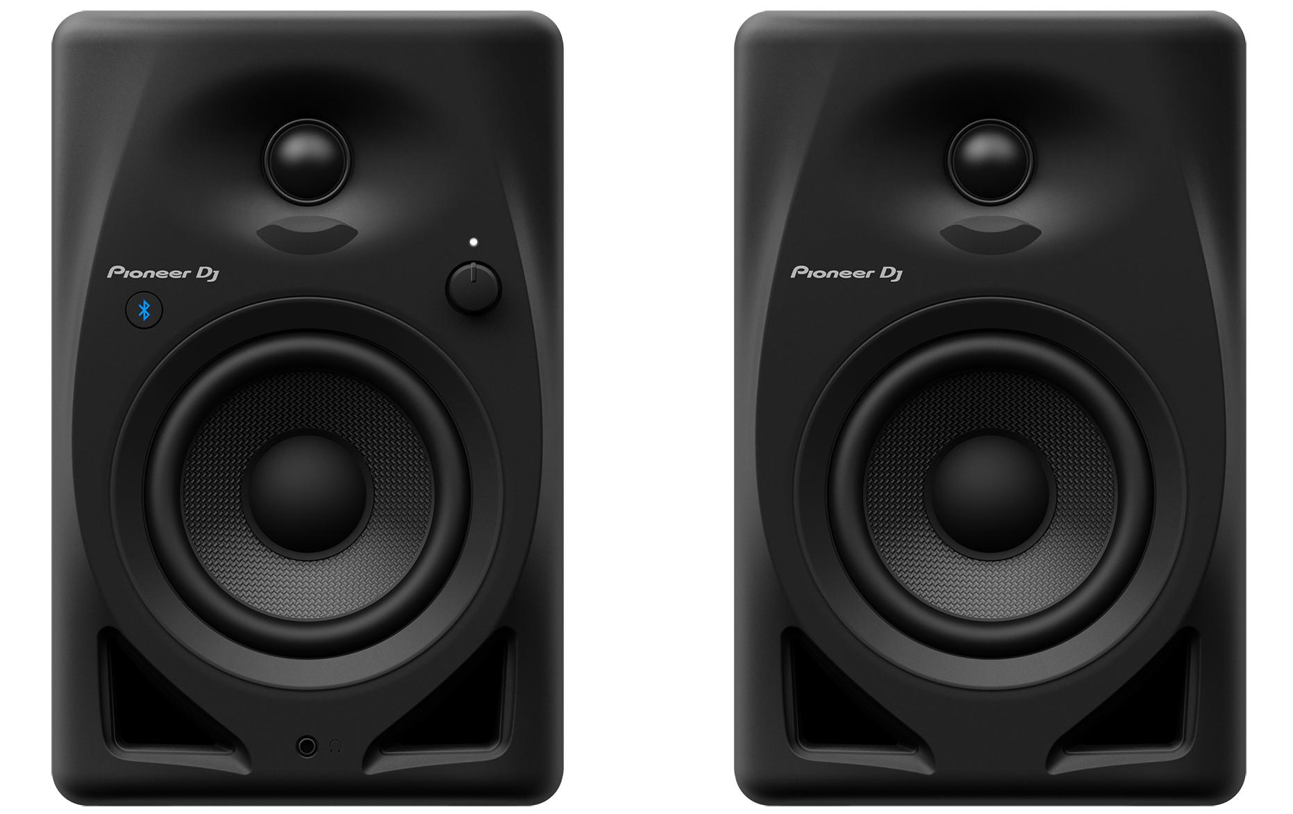 Studiomonitore DM-40D-BT Schwarz<br>Lautsprecher mit ausgewogenem, druckvollem Bassklang und Bluetooth