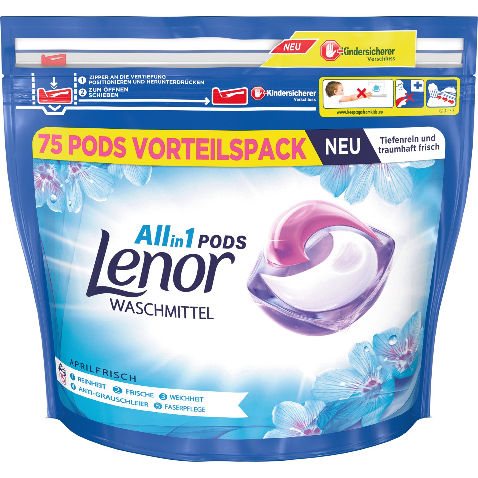 Lenor Pods Aprilfrisch 75WG