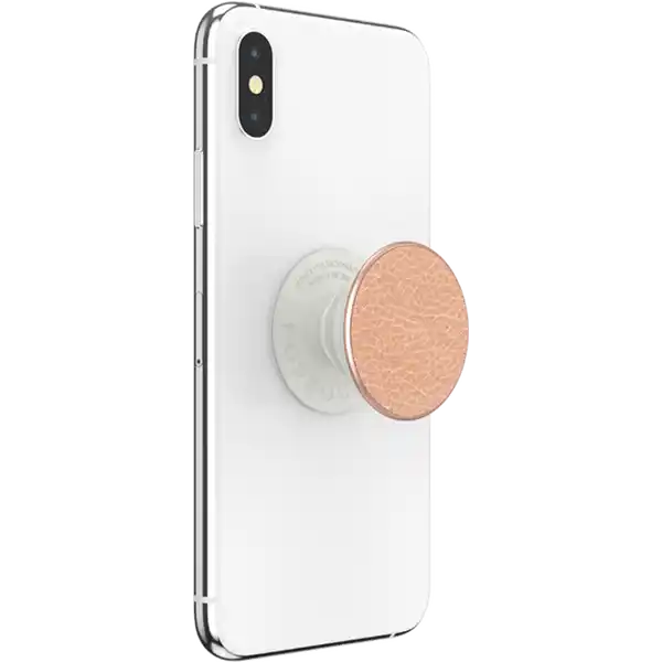 PopGrip Vegan Leather Rose Gold