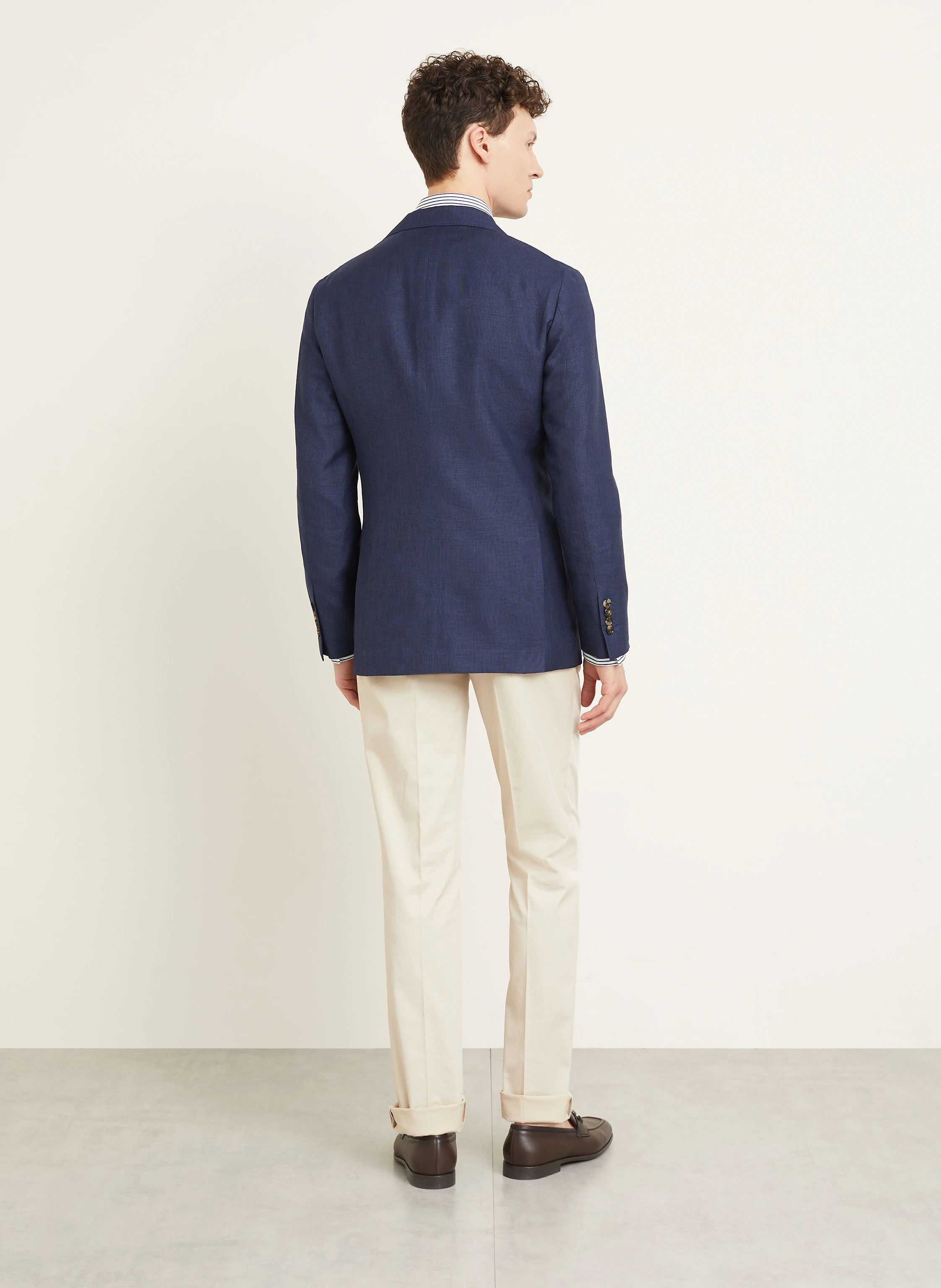 BRUNELLO CUCINELLI Sakko Extra Slim Fit mit Leinen