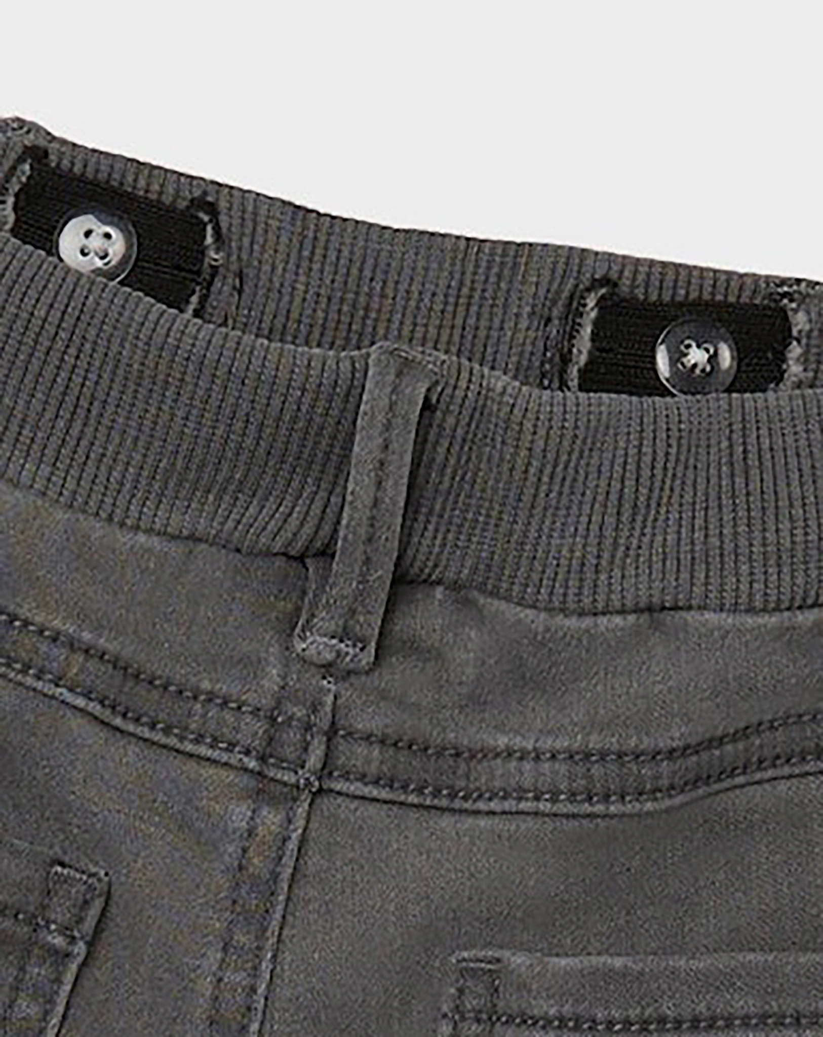 Jeans NMMBEN BAGGY FLEECE in medium grey denim