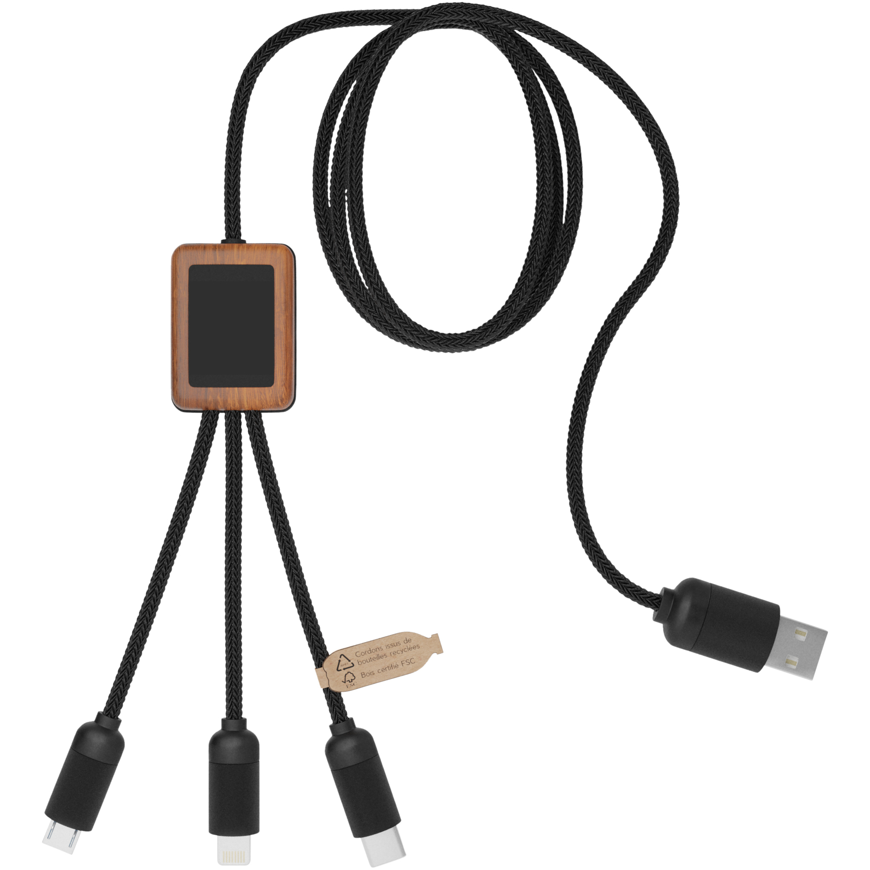 SCX.design 2PX055 - SCX.design C29 3-in-1 bamboo cable