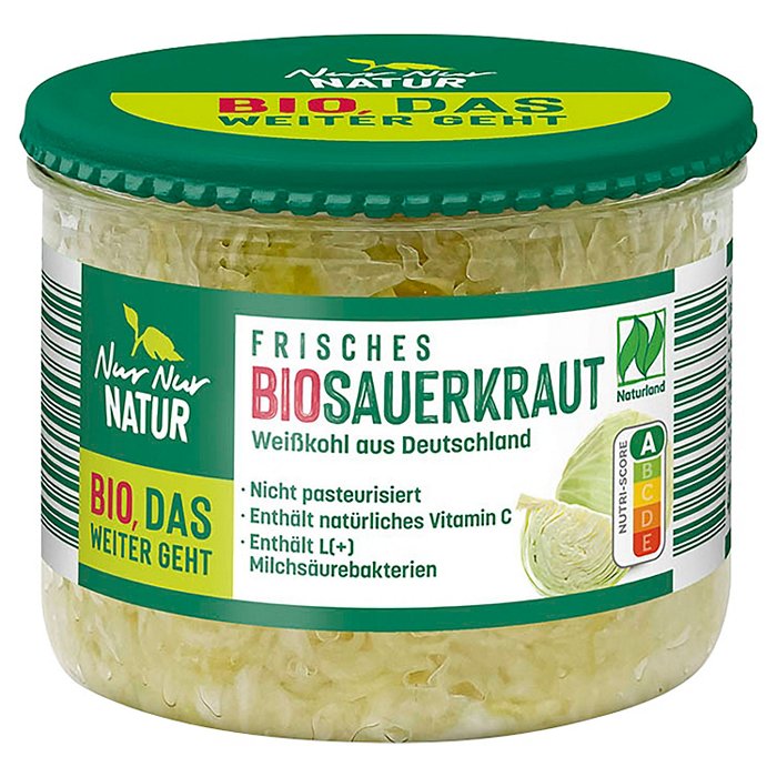 NUR NUR NATUR Bio-Sauerkraut 410 g