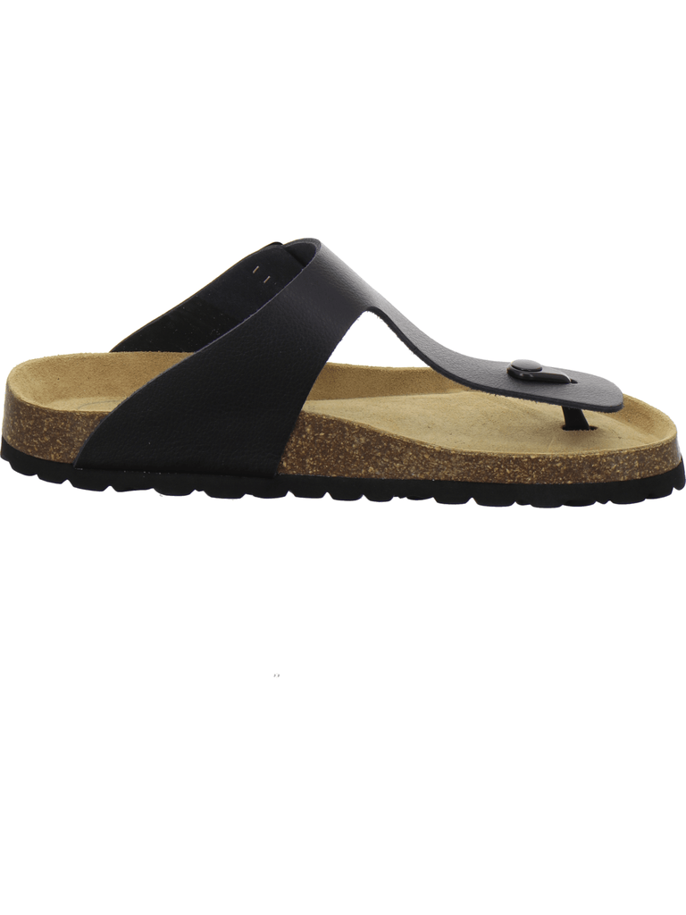 Sandalen Herren Leder schwarz