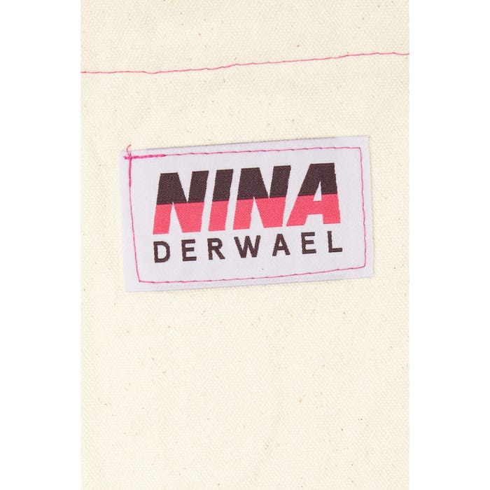 Veritas-Totebag canvas stripe - Nina Derwael