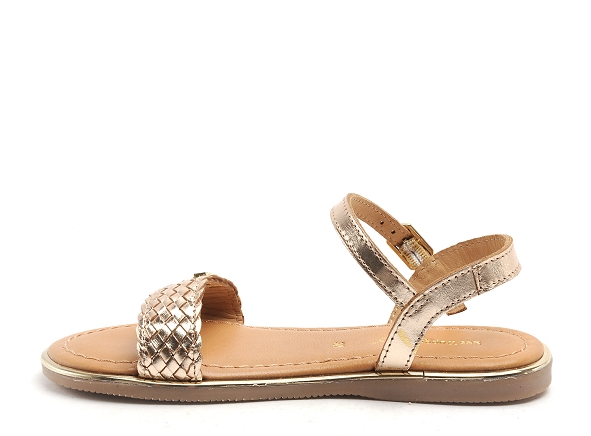 Les tropeziennes nu pieds enfant bambi e or
