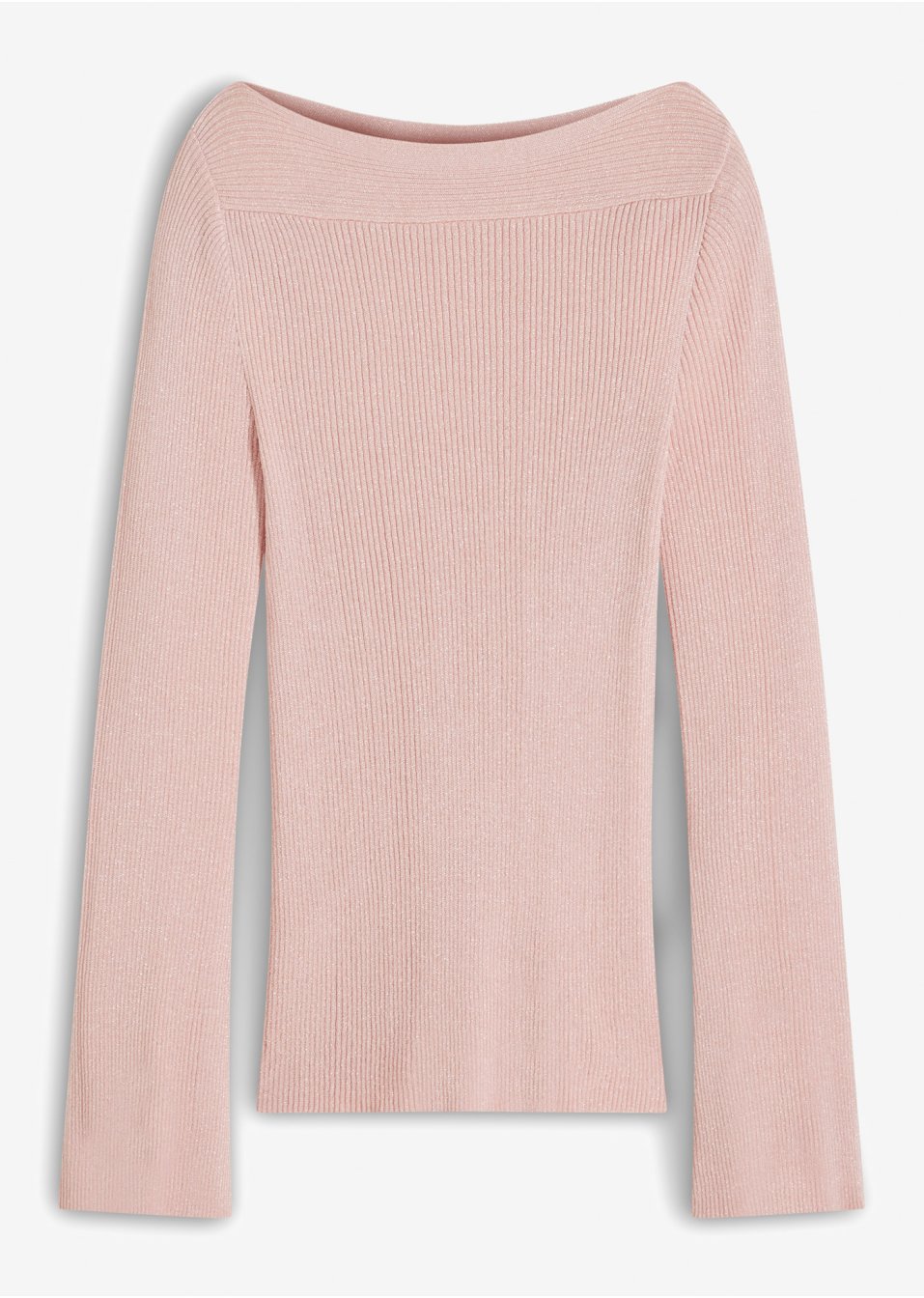 Pull à effet brillant