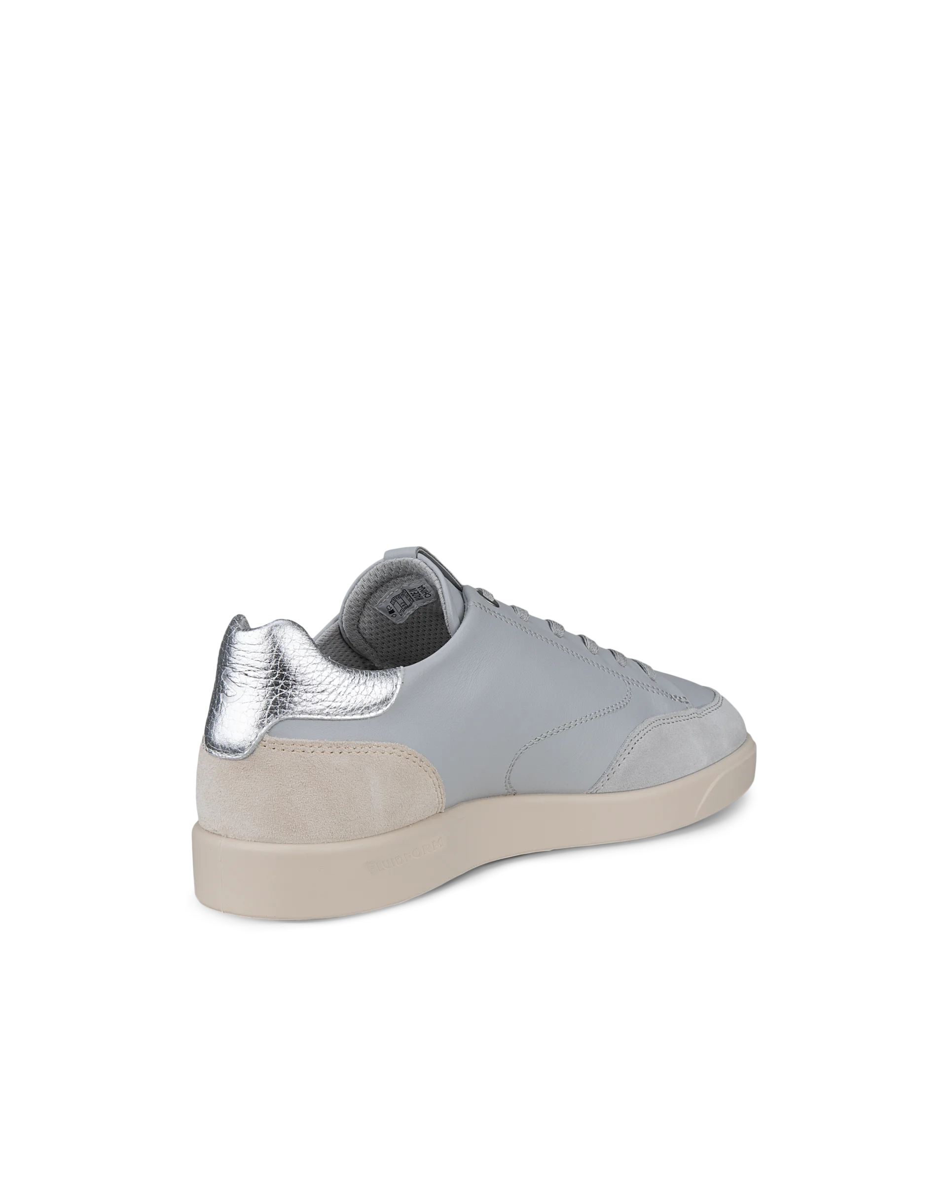ECCO STREET LITE W Damen Ledersneaker Grau