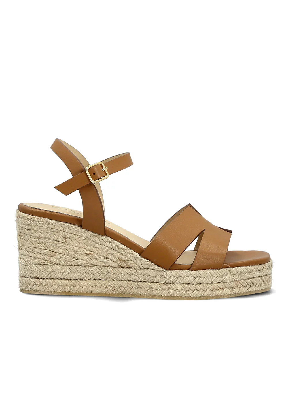 COMPENSE MARESCA CUIR CAMEL