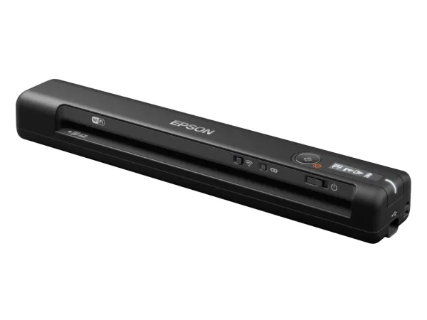 Epson WorkForce ES-60W - Scanner med papirfødning - Contact Image Sensor (CIS) - A4 - 600 dpi x 600 dpi - op til 300 scanninger pr. dag - USB 2.0, Wi-Fi(n)