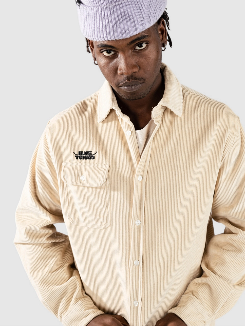 Blue Tomato Cord Shirt beige