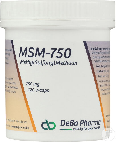 Deba M.S.M-750 Capsules 120